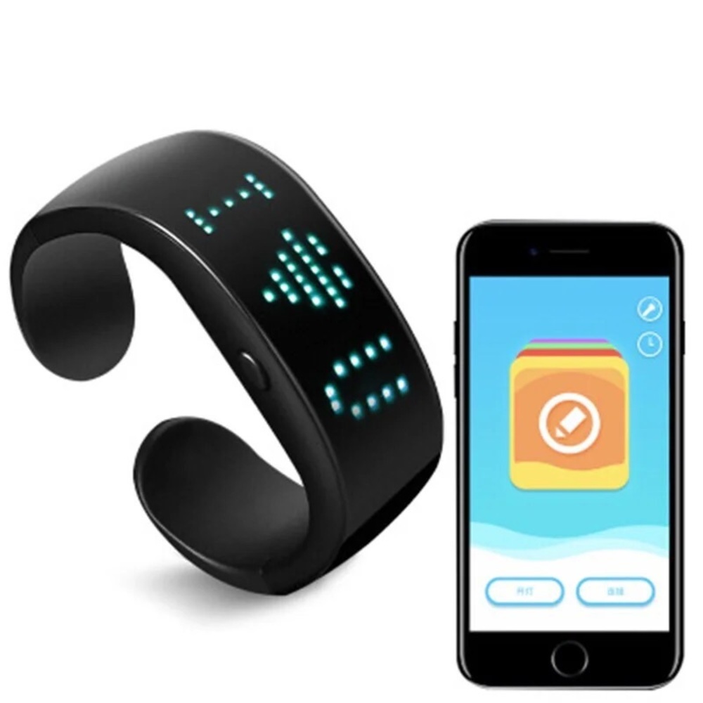 LED Bluetooth Customizable Display Bracelet